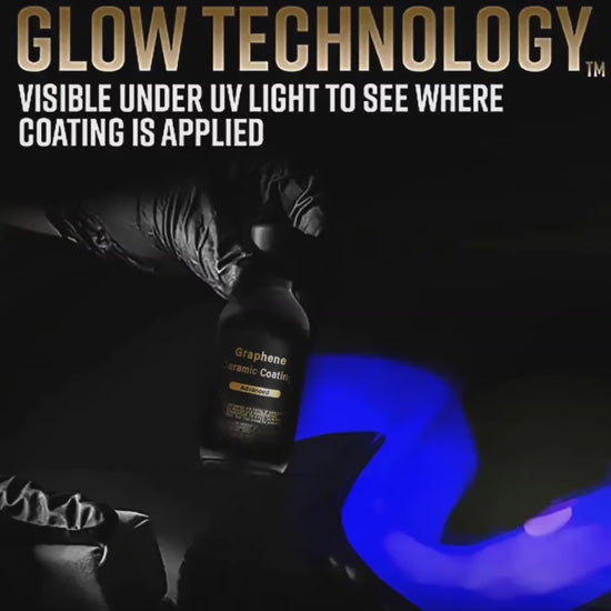 Our coating is extremely easy to apply! It's nearly impossible to miss any spots with the patent pending UV Tracing Technology! Just apply and verify with our 100 LED Black light/Torch! (Torch sold separately) 